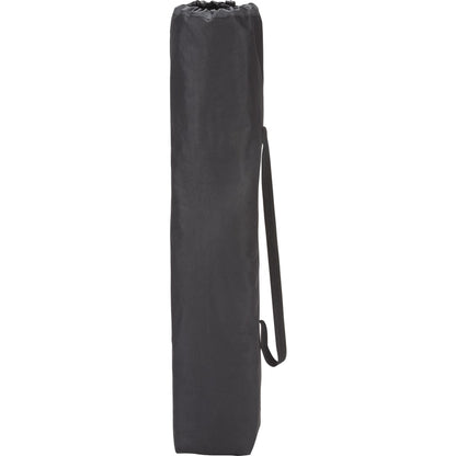 Front View of Black Premium Padded Reclining Chair (400lb Capacity)