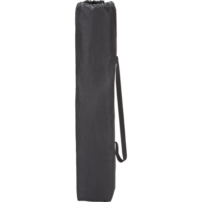 Front View of Black Premium Padded Reclining Chair (400lb Capacity)