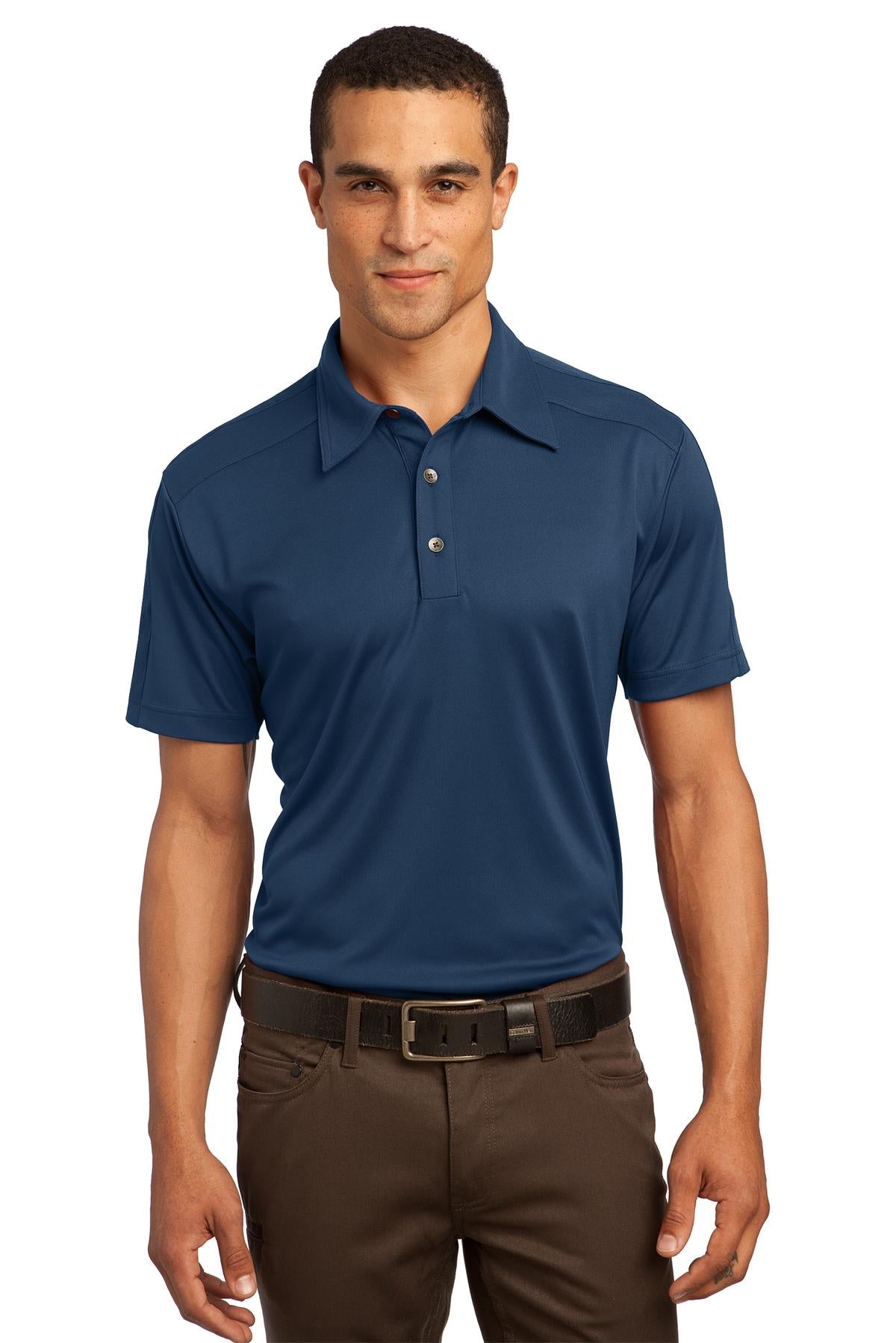 Front View of Blue Indigo OGIO - Hybrid Polo. OG109