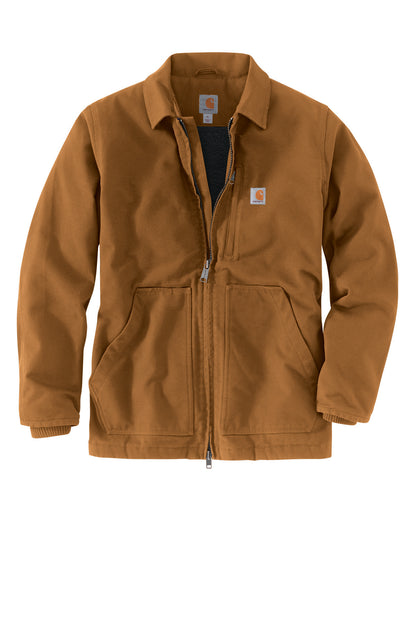 Front View of CarharttBr Carhartt Sherpa-Lined Coat CT104293