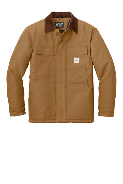 Front View of CarharttBr Carhartt Tall Duck Traditional Coat. CTT106674