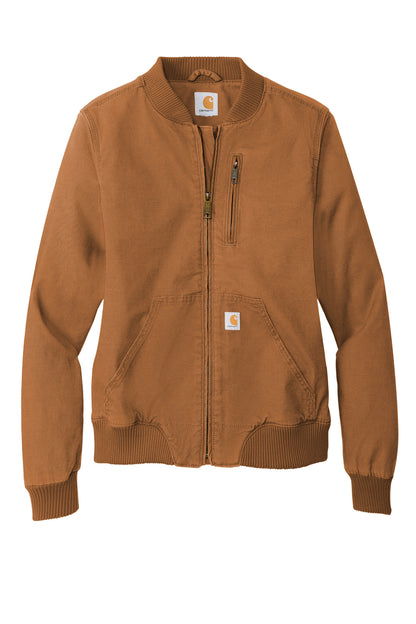 Front View of CarharttBr Carhartt Women's Rugged Flex Crawford Jacket CT102524