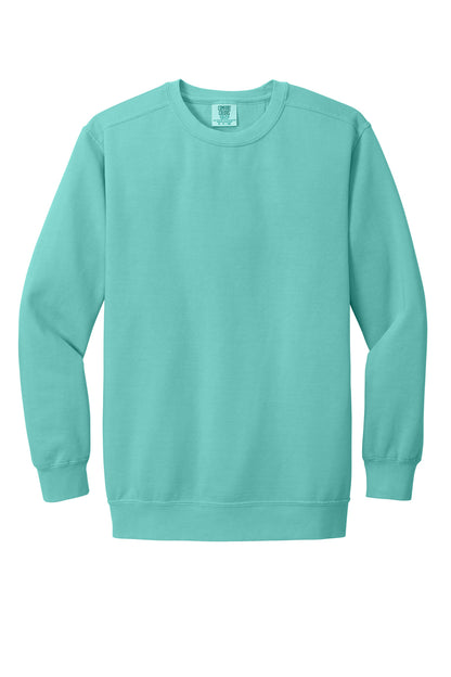 Front View of Chalky Mint COMFORT COLORS Ring Spun Crewneck Sweatshirt. 1566