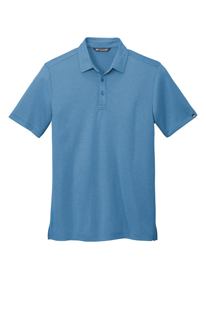 Front View of FederalBlu TravisMathew Coto Performance Polo. TM1MU410