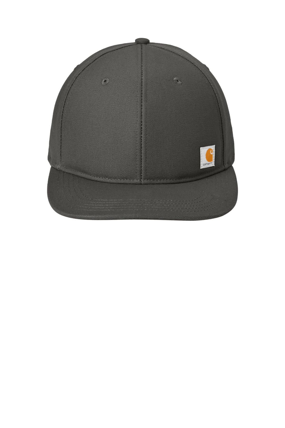 Front View of Gravel Carhartt Ashland Cap. CT106665