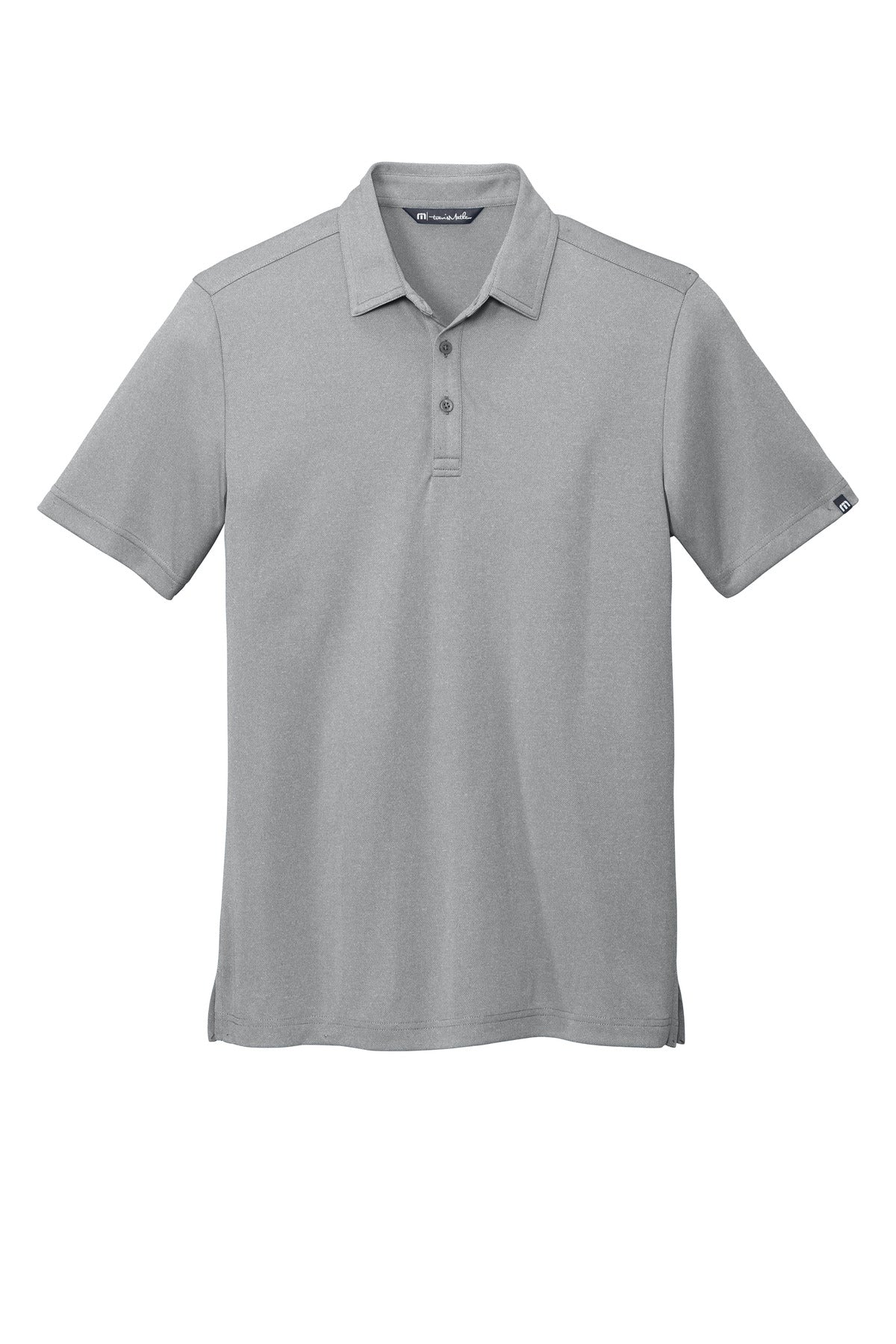 Front View of QuiShaG/Bk TravisMathew Coto Performance Polo. TM1MU410