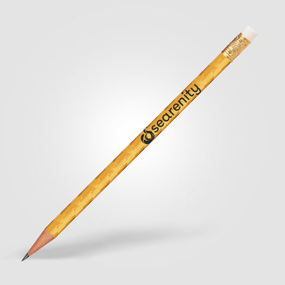 Gold (Barrel) Holographic Pencil