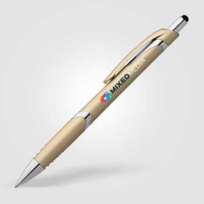 Gold (Barrel) Solana Softy Metallic w/ Stylus