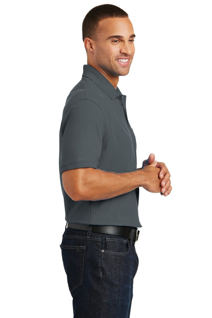 Graphite Port Authority Core Classic Pique Pocket Polo. K100P