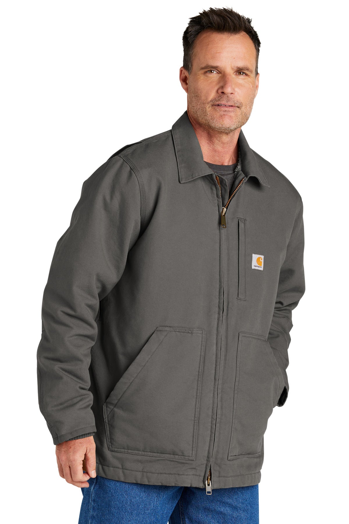 Gravel Carhartt Sherpa-Lined Coat CT104293