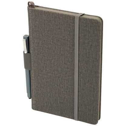 Gray 5.5" x 8.5" FSC® Mix Heathered Hard Bound Journal plain