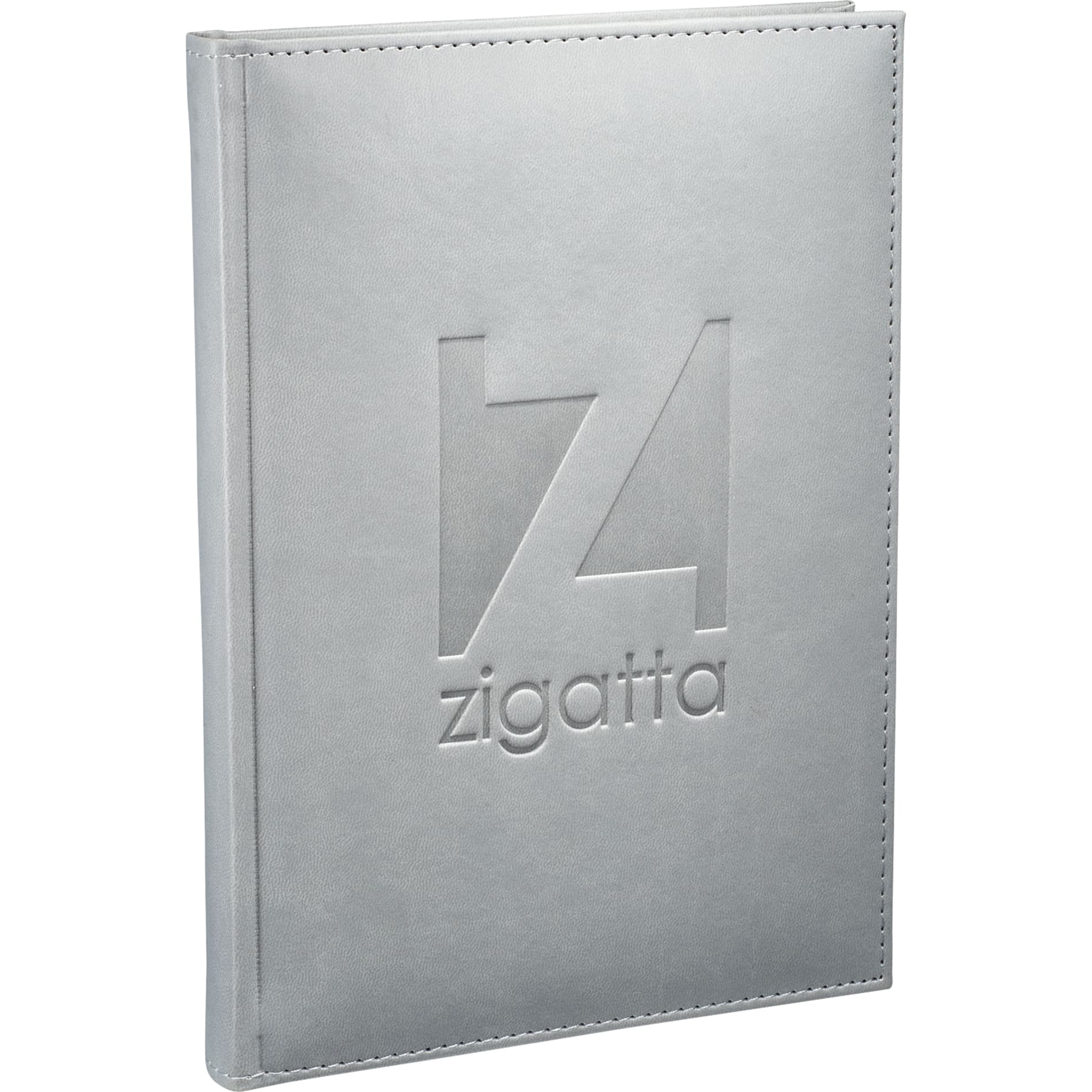 Gray 7" x 10" FSC® Mix Pedova™ Large Bound Journal