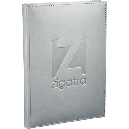 Gray 7" x 10" FSC® Mix Pedova™ Large Bound Journal