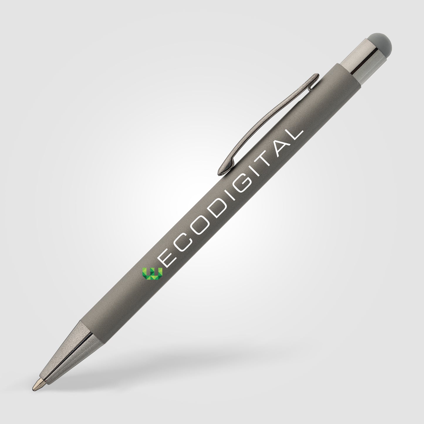 Gray (Barrel) Bowie Softy Monochrome Stylus Pen