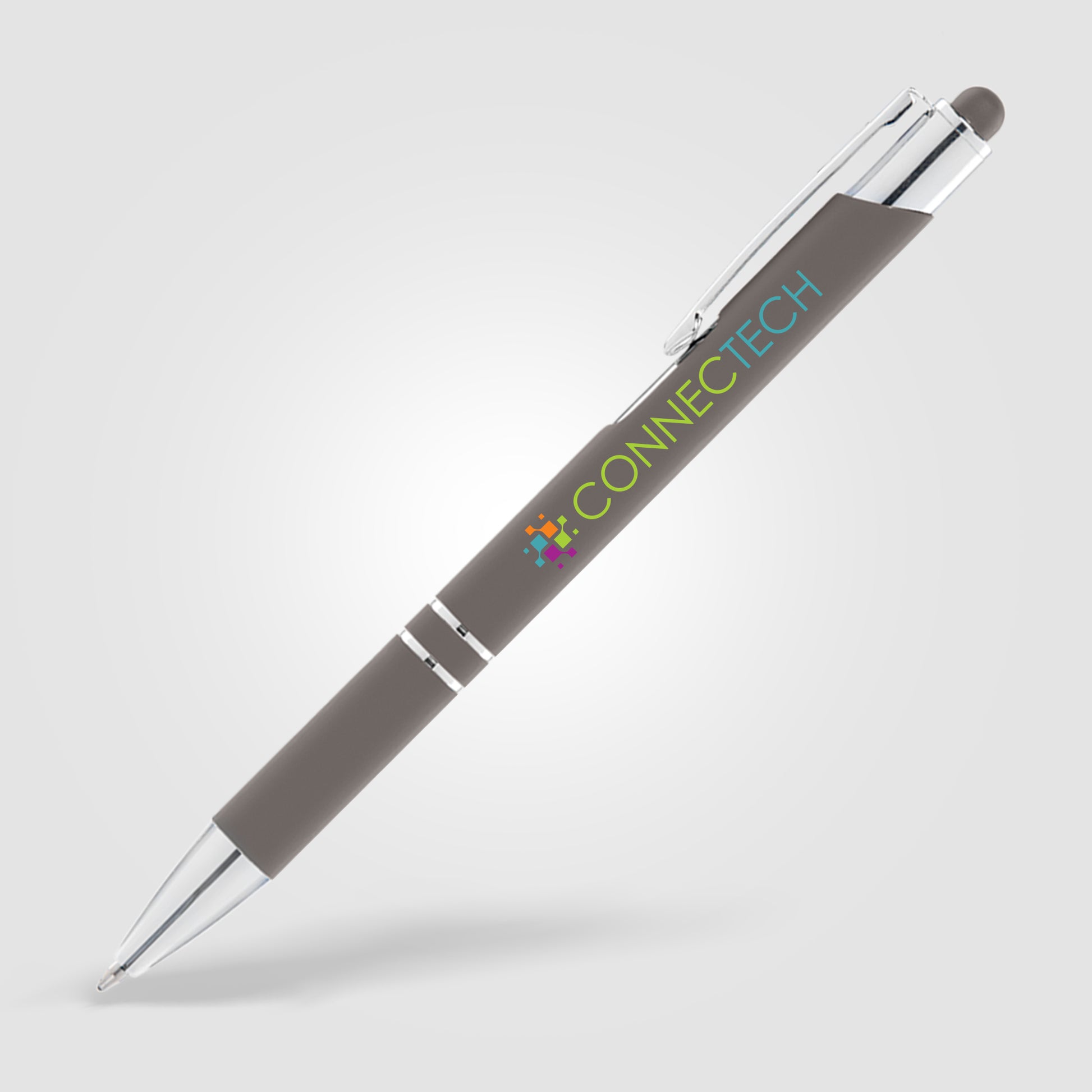Gray (Barrel) Tres-Chic Softy w/ Stylus Top