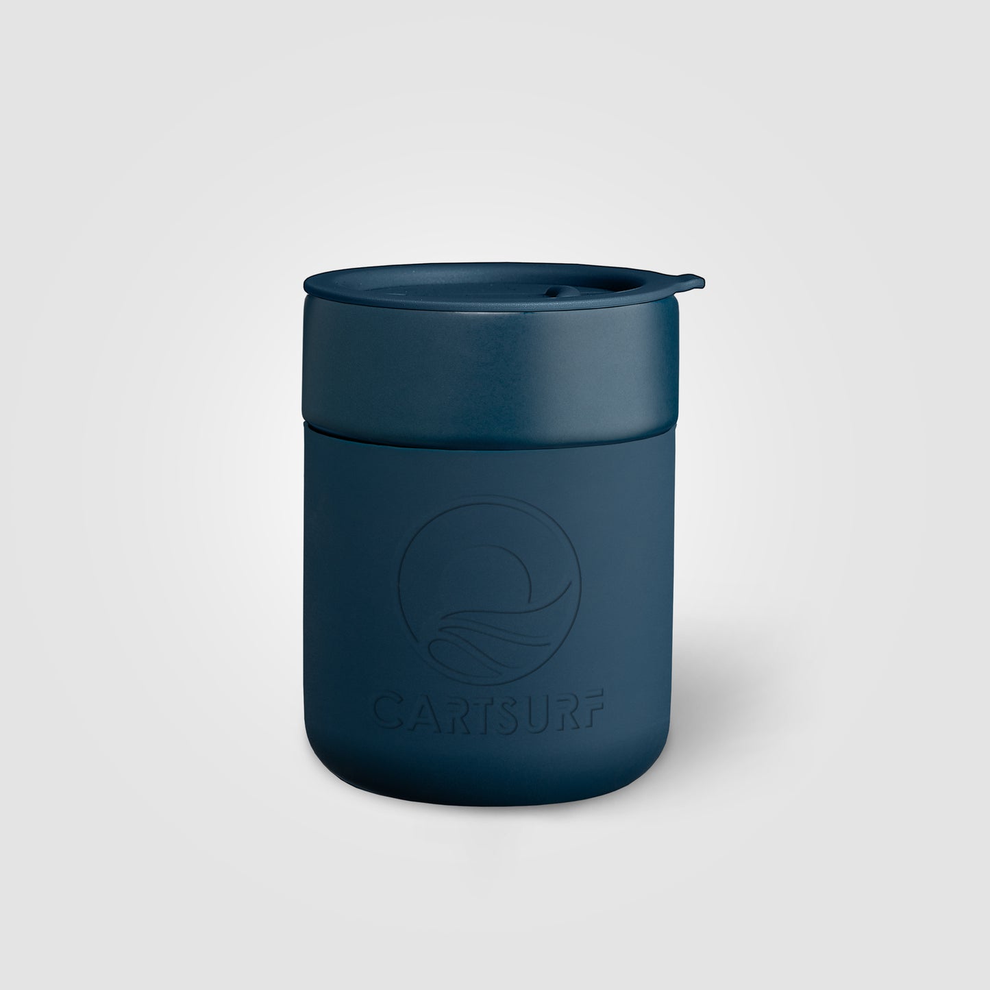 Gray (Lid) Obsidian - 10 oz. Ceramic and Silicone Mug