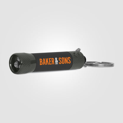 Gray (Product) Chroma Softy Monochrome Classic - LED Flashlight with Keyring