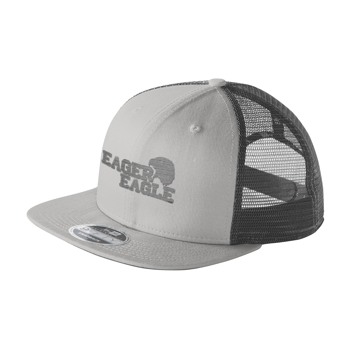 GRAY/GRAPHITE New Era® Original Fit Snapback Trucker Cap  grouped