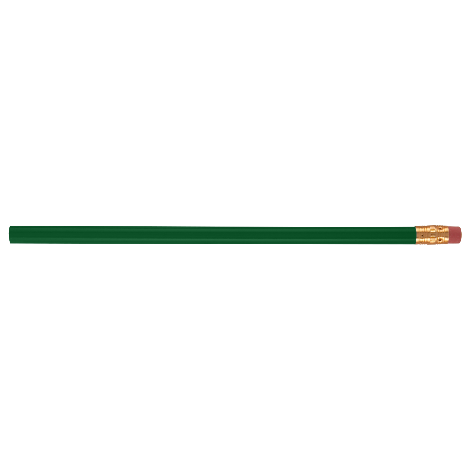 Green (Barrel) Round Pencil plain