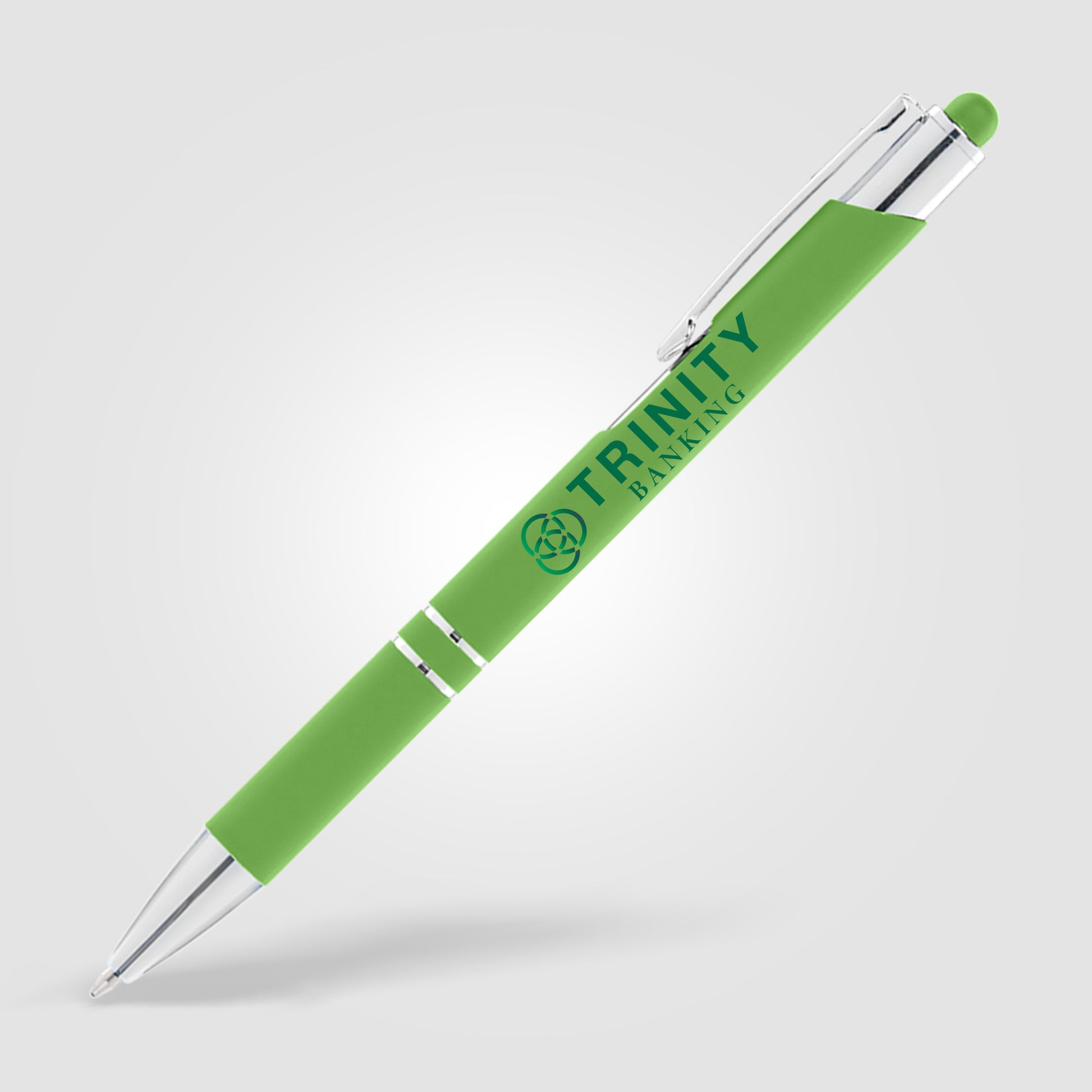 Green (Barrel) Tres-Chic Softy w/ Stylus Top