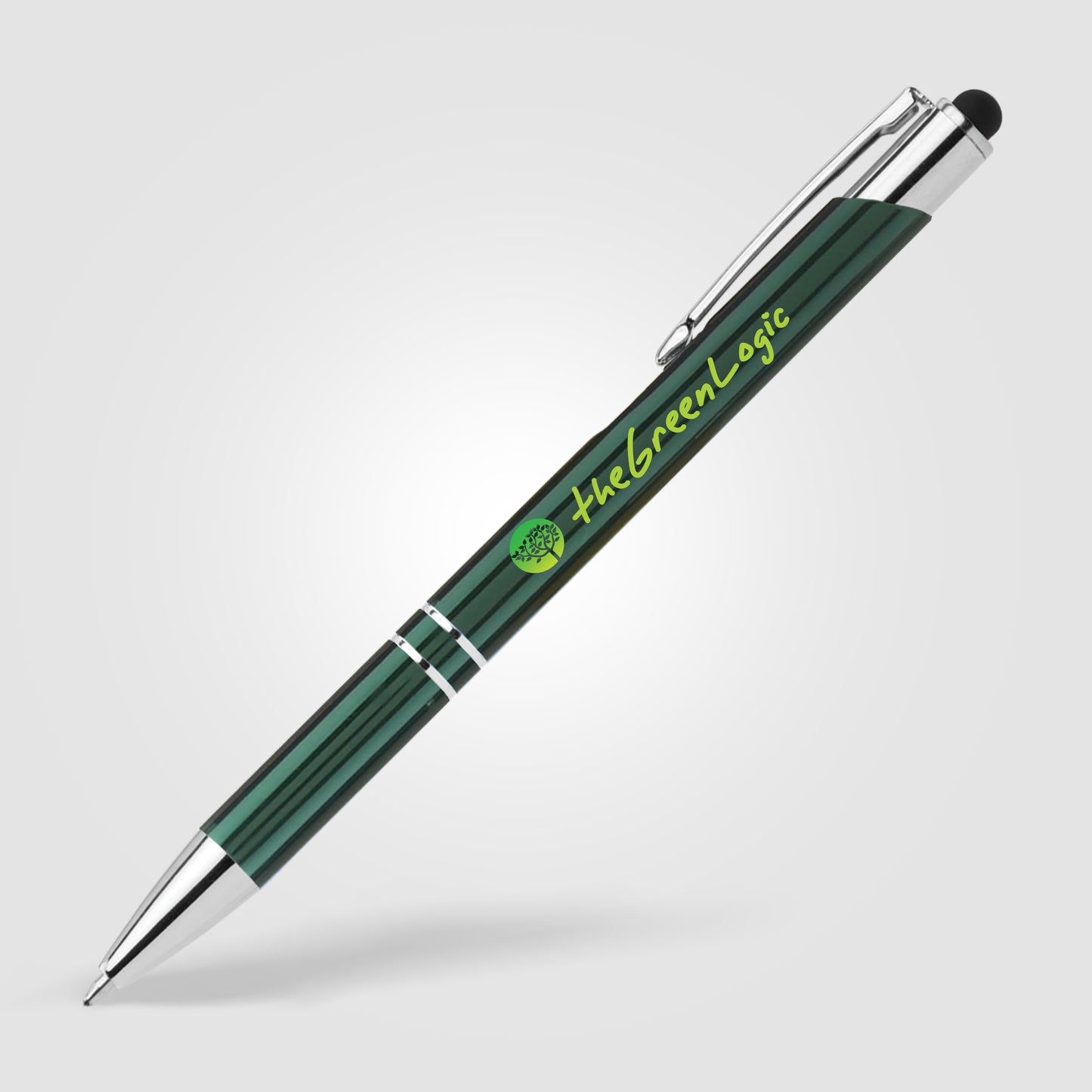 Green (Barrel) Tres-Chic w/ Stylus