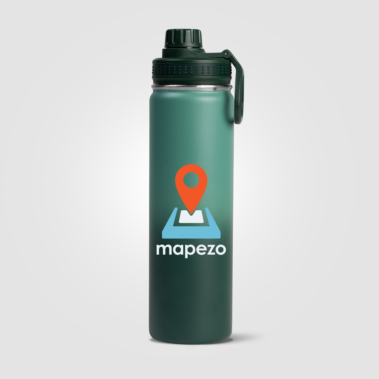 Green (Lid) Alaska Ombre - 24 oz. Stainless Steel Double Wall Water Bottle