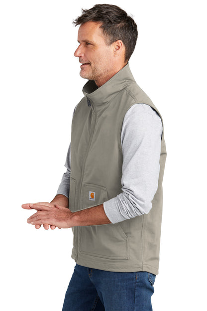 Greige Carhartt Super Dux Soft Shell Vest CT105535