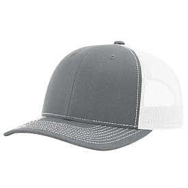 HEATHER GRAY/WHITE Richardson 112+ R-Flex Adjustable Trucker Cap