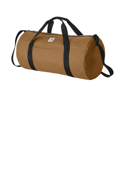 Left View of CarharttBr Carhartt Canvas Packable Duffel with Pouch CTB0000564