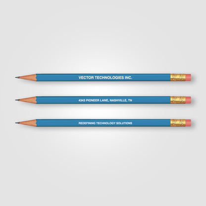Light Blue (Barrel) Hex Pencil