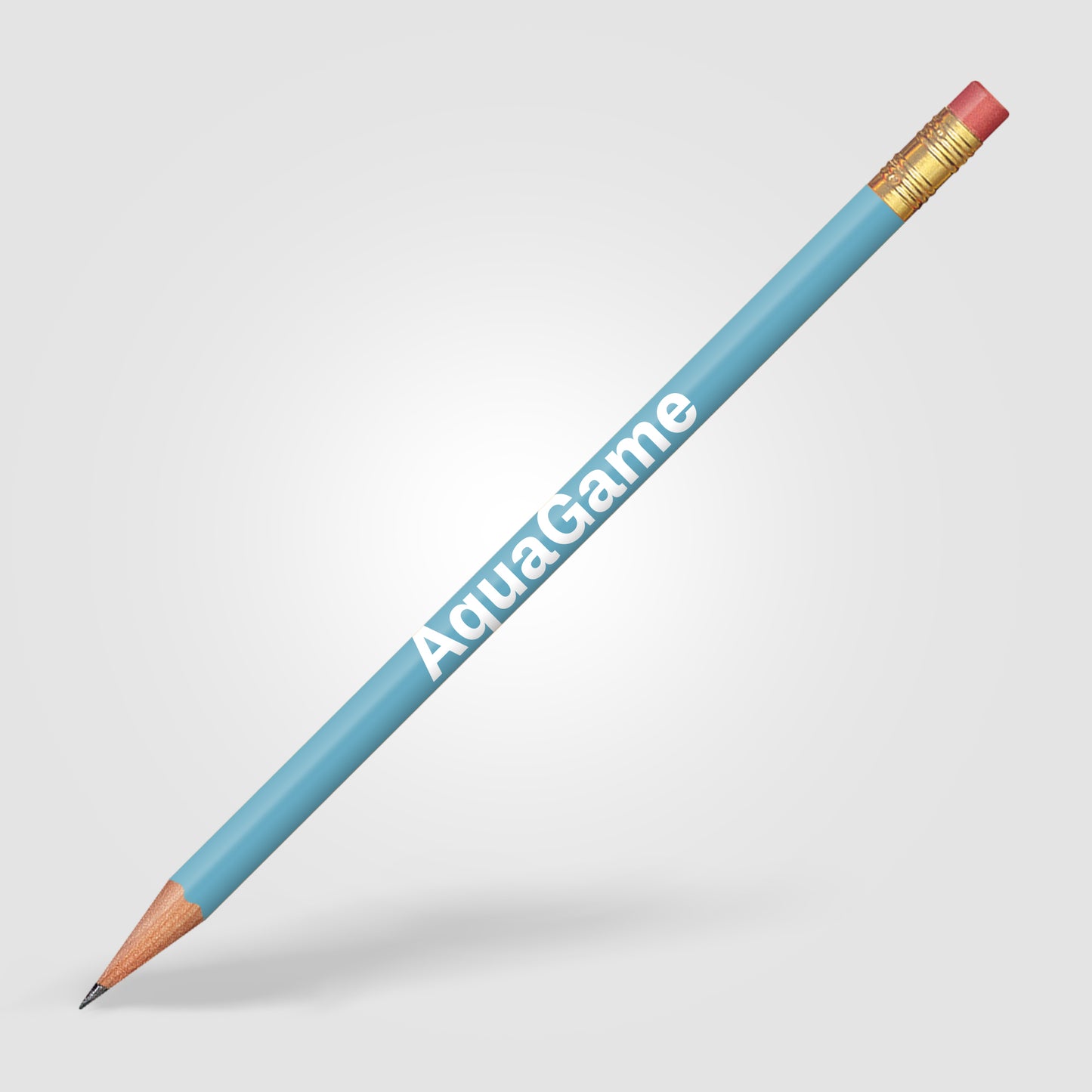 Light Blue (Barrel) Round Pencil