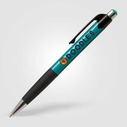 Light Blue (Barrel) Smoothy Plastic Solid Pen