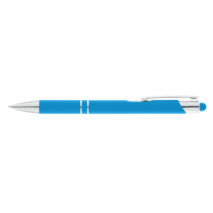 Light Blue (Barrel) Tres-Chic Softy w/ Stylus Top plain