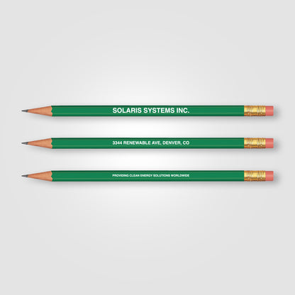 Light Green (Barrel) Hex Pencil