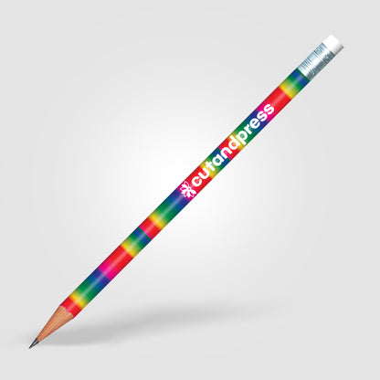 Light Green (Barrel) Holographic Pencil