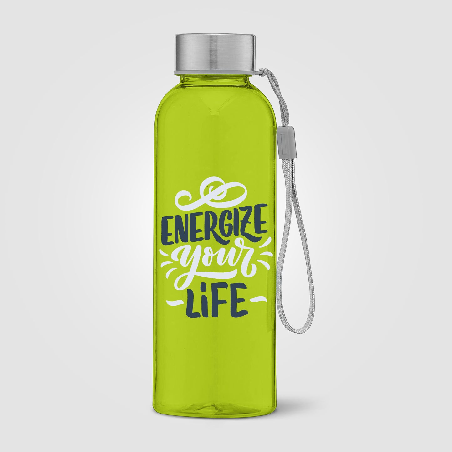 Light Green (Product) Skye - 17 oz. RPET Water Bottle with Wrist Strap
