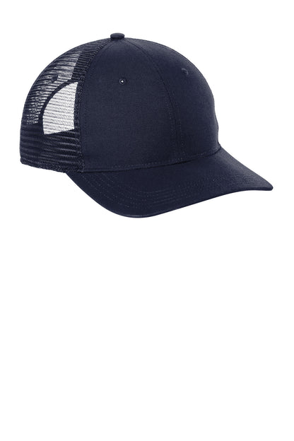 Navy Carhartt Canvas Mesh Back Cap CT105298