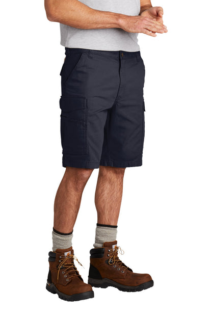 Navy Carhartt Rugged Flex Rigby Cargo Short CT103542