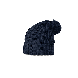 NAVY Richardson Chunky Cable Knit