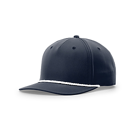NAVY/WHITE Richardson Performance with Rope Cap
