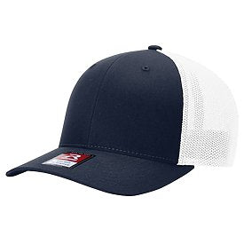 NAVY/WHITE Richardson R-Flex Trucker Cap