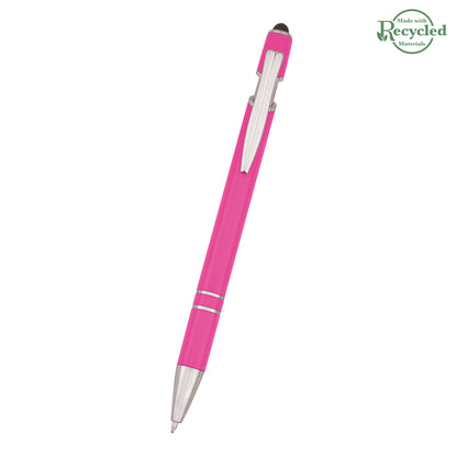 NEON PINK ROSLIN INCLINE STYLUS PEN plain grouped