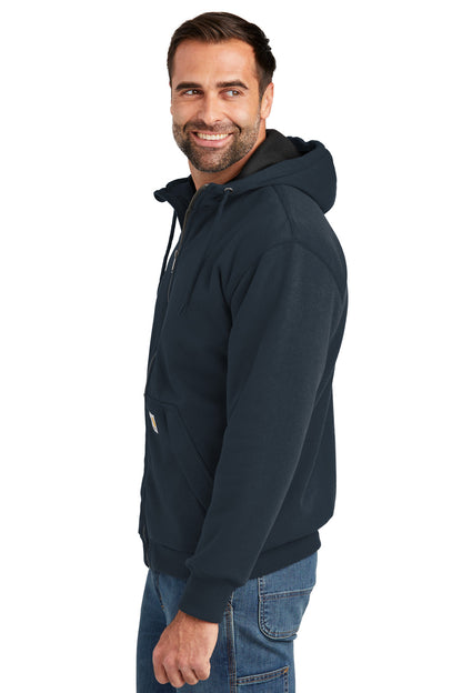 NewNavy Carhartt Midweight Thermal-Lined Full-Zip Sweatshirt CT104078