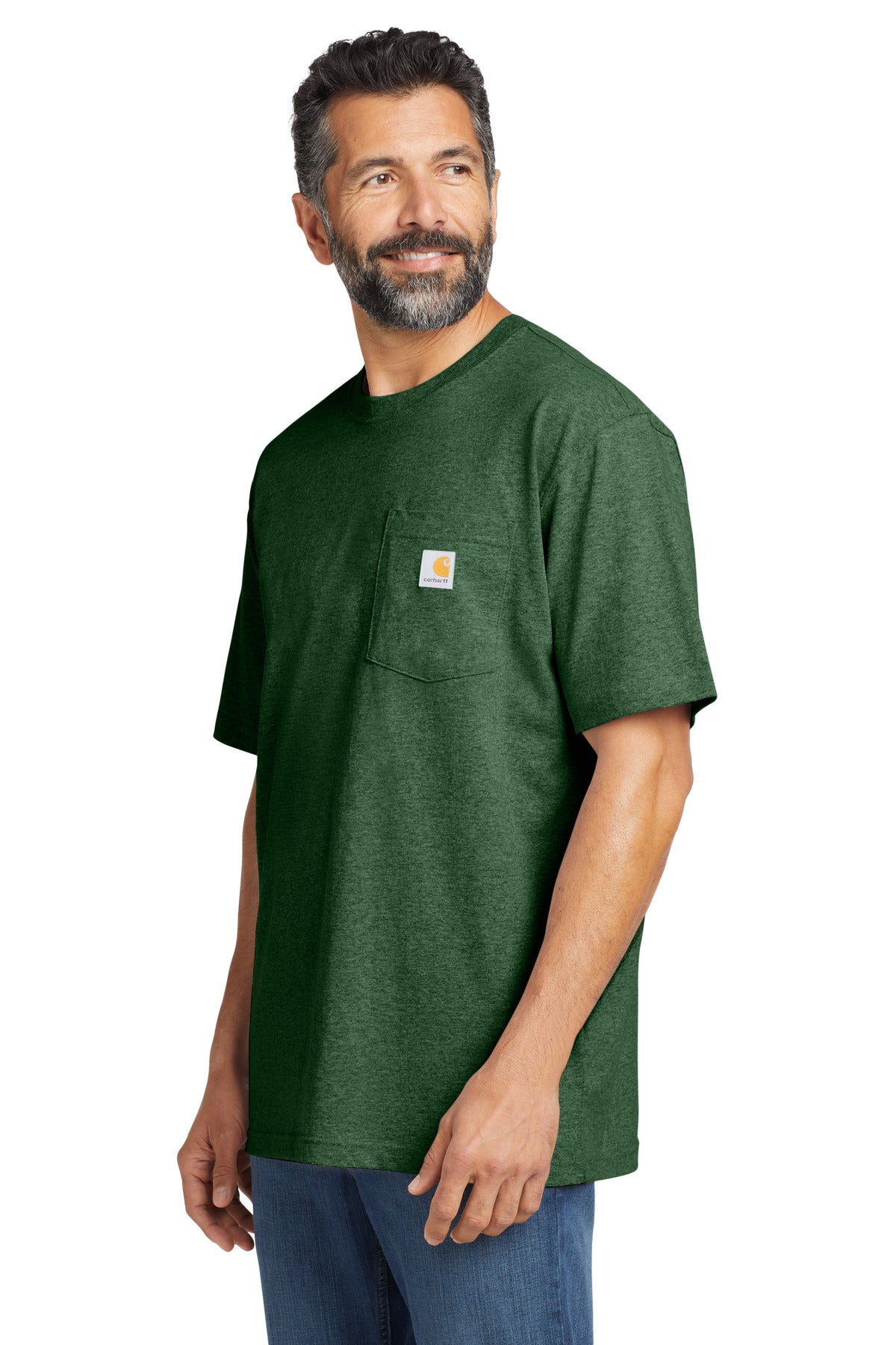 NthWoodsHt Carhartt Workwear Pocket Short Sleeve T-Shirt. CTK87