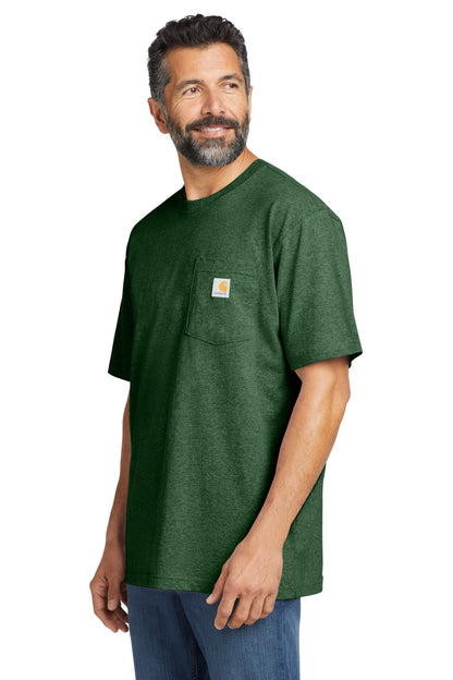 NthWoodsHt Carhartt Workwear Pocket Short Sleeve T-Shirt. CTK87