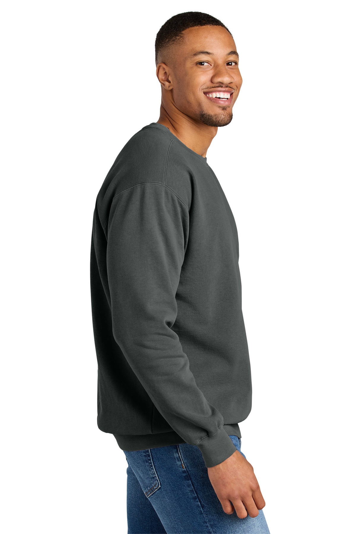 Pepper COMFORT COLORS Ring Spun Crewneck Sweatshirt. 1566