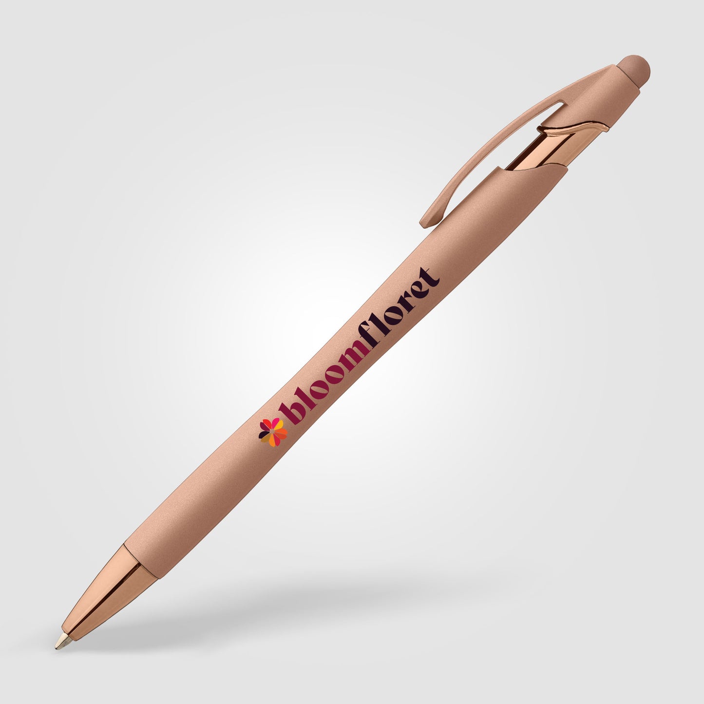 Pink (Barrel) La Jolla Softy Monochrome Metallic Pen