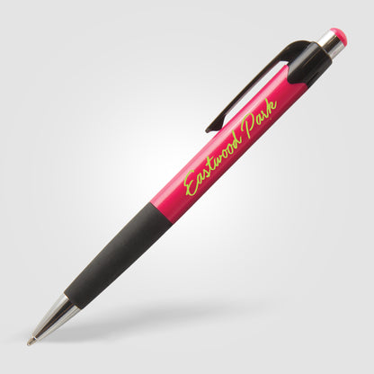 Pink (Barrel) Smoothy Plastic Solid Pen