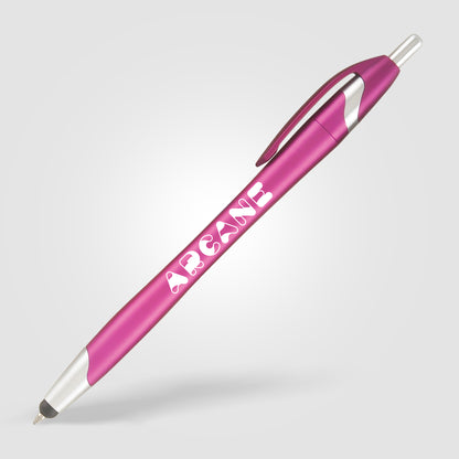 Pink (Barrel) Stratus Metallic with Stylus