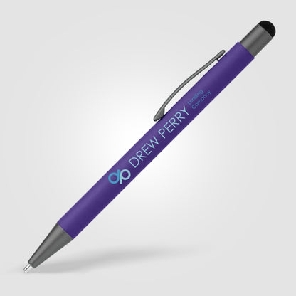 Purple (Barrel) Bowie Softy with Stylus